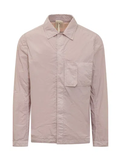 Ten C Pocket Mini Shirt In Grigio