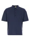 Ten C Navy Blue Cotton Polo Shirt