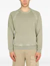 Ten C Raglan Sleeve Sweatshirt In Green