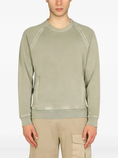 TEN C RAGLAN SLEEVE SWEATSHIRT