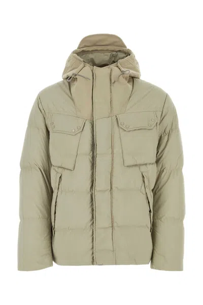 TEN C TEN C SAND NYLON GRAYS DOWN JACKET