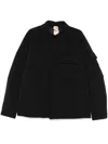 Ten C Pocketed Collared Shirt Jacket
