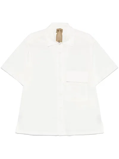 Ten C Short-sleeve Shirt In White