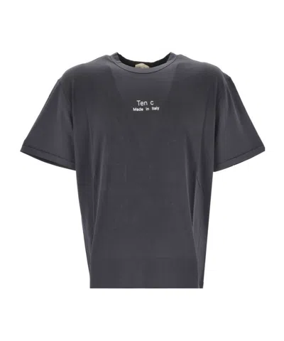 Ten C Short-sleeved T-shirt In Black