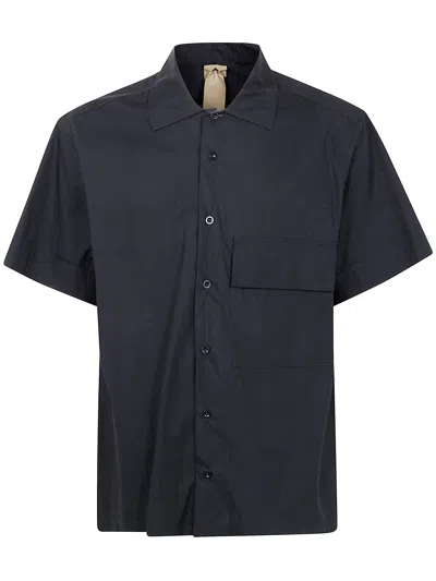 Ten C Short Sleeves Shirt In Blue