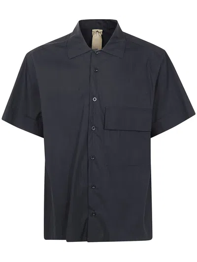 Ten C Short Sleeves Shirt Clothing In Nero