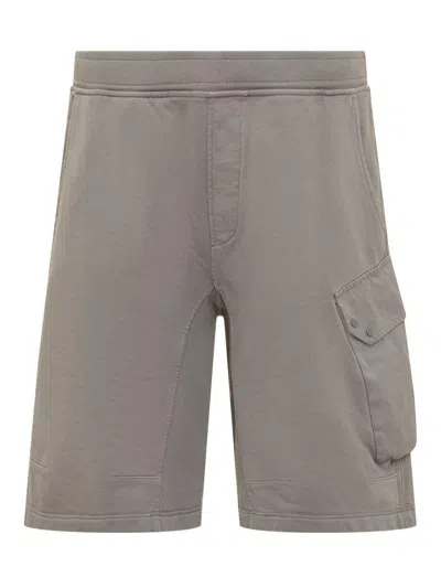 TEN C TEN C SHORTS WITH ELASTIC WAISTBAND