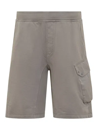 TEN C TEN C SHORTS WITH ELASTIC WAISTBAND