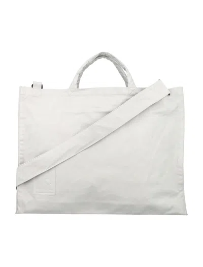 Ten C Shoulder Bag In Silver Grey