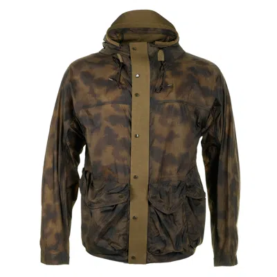 Ten C Skye Ten Anorak Camou In Brown