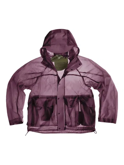 Ten C Skye Ten Jacket In Purple