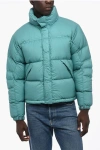 Ten C Man Puffer Turquoise Size 40 Polyamide