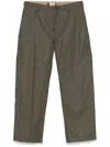 Ten C Straight Cargo Pants In Green