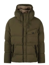 Ten C Survival Down Jacket In Green