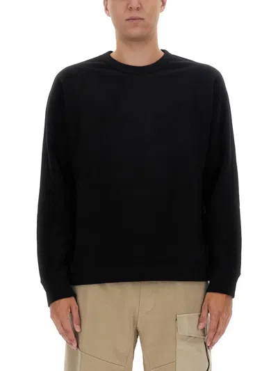 Ten C Sweatshirt With Logo In Black