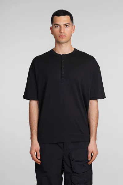Ten C T-shirt In Black Cotton