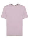 Ten C Rear Logo Mauve T-shirt In Purple