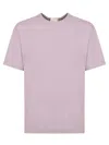 Ten C Rear Logo Mauve T-shirt In Purple