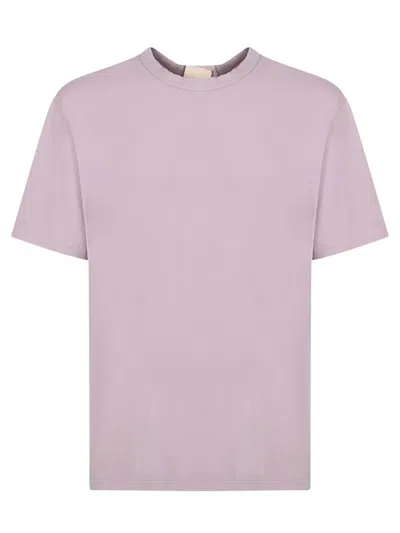 Ten C Rear Logo Mauve T-shirt In Purple