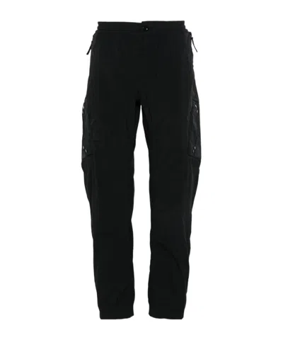 Ten C Taffeta Tapered Trousers In Black