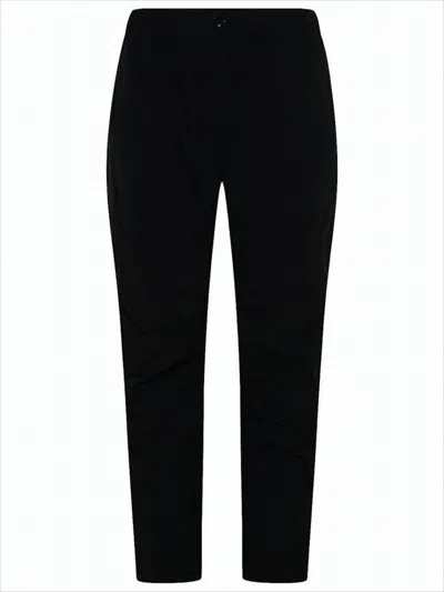 Ten C Tapered Black Jogger Pants With Design