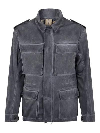 TEN C WOODLAND JACKET BY TEN C,25CTCUB04007.F02105 968 DARK GREY