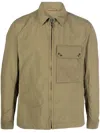 Ten C Polyamide Mid-layer Jacket In 绿色
