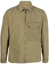 Ten C Polyamide Mid-layer Jacket In Green