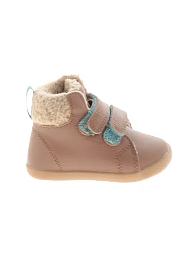 Pre-owned Ten Little Kids' Boots In Brown