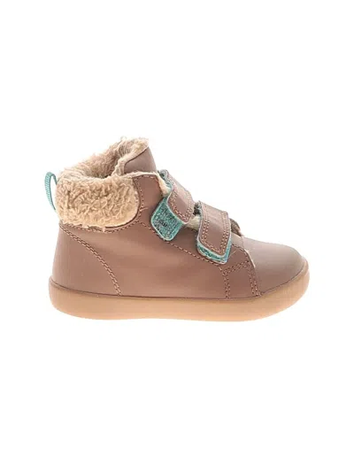 Pre-owned Ten Little Kids' Boots In Brown