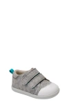 Ten Little First Walkers Sneaker In Heather Gray