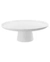 Ten Strawberry Street 10in Whittier Cake Stand With Foot In White