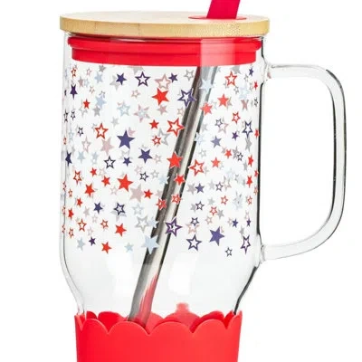 Ten Strawberry Street 10 Strawberry Street Americana Adria Hydration Tumbler, Stars In Multi