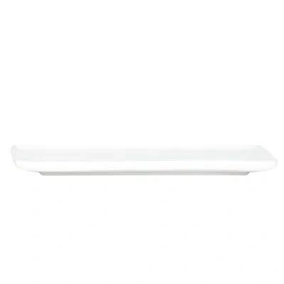 Ten Strawberry Street 10 Strawberry Street Bliss Coupe Rectangle Platter, 11" In Silver