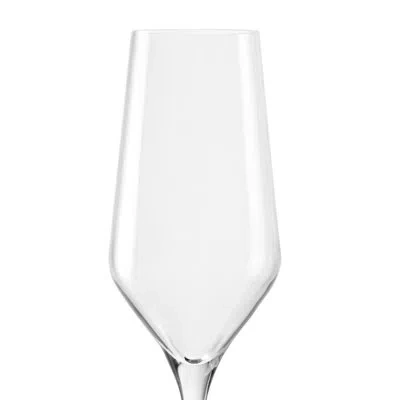 Ten Strawberry Street 10 Strawberry Street Breckenridge Glassware, Flute, Set Of 6 In Clear