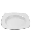 Ten Strawberry Street Lotus Set Of 6 9in Rimmed Soup Bowls