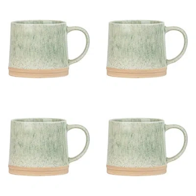 Ten Strawberry Street 10 Strawberry Street Rhea Mug, In Green