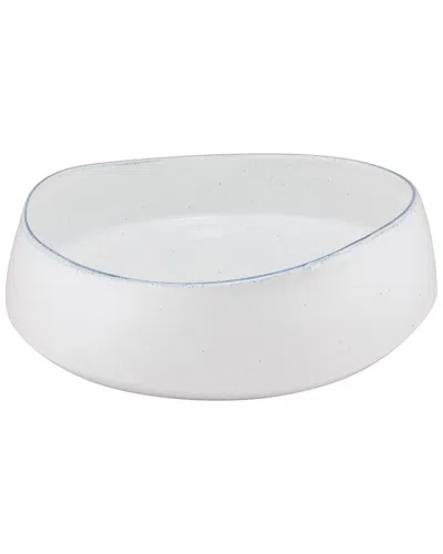 Ten Strawberry Street Set Of 2 Arctic Pasta Bowls In White
