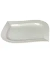Ten Strawberry Street Set Of 2 Whittier 12in Bend Angle Platters In White