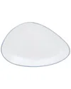 Ten Strawberry Street Set Of 3 Arctic Irregular Platters In White