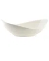 Ten Strawberry Street Set Of 3 Whittier Canoe Bowls In White