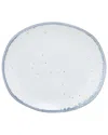 Ten Strawberry Street 10 Strawberry Street Set Of 6 Arctic Rectangular Bread & Butter Plates In White