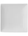 Ten Strawberry Street 10 Strawberry Street Set Of 6 Whittier Coupe Square Bread & Butter Plate In White