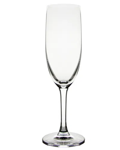 Ten Strawberry Street Set Of Six 5.75 Oz. Flute Glasses