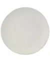 Ten Strawberry Street 10 Strawberry Street Set Of Six 6.25in Wave Matte White Bread & Butter Plates