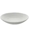 Ten Strawberry Street Set Of Six 9.7in Ripple White Pasta Plates