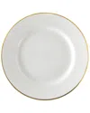 Ten Strawberry Street Set Of Six Gold Line Luncheon Plates