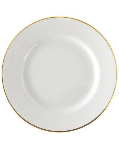 Ten Strawberry Street Set Of Six Gold Line Luncheon Plates