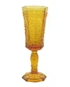 Ten Strawberry Street Vatican Set Of Six 4oz Flute Glasses
