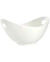 Ten Strawberry Street Curve Bowl In White